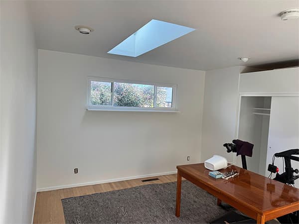 Commercial interior painting services IN El Dorado County Placer County CA by Dowell's Painting Interior of a professionally painted office space